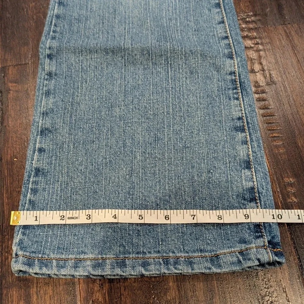 Vintage Levis 515 Jeans Women 16 36x31 Bootcut Mid Rise Stretch Denim Distressed